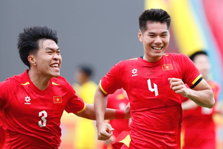 Niềm vui của U22 Việt Nam&nbsp;