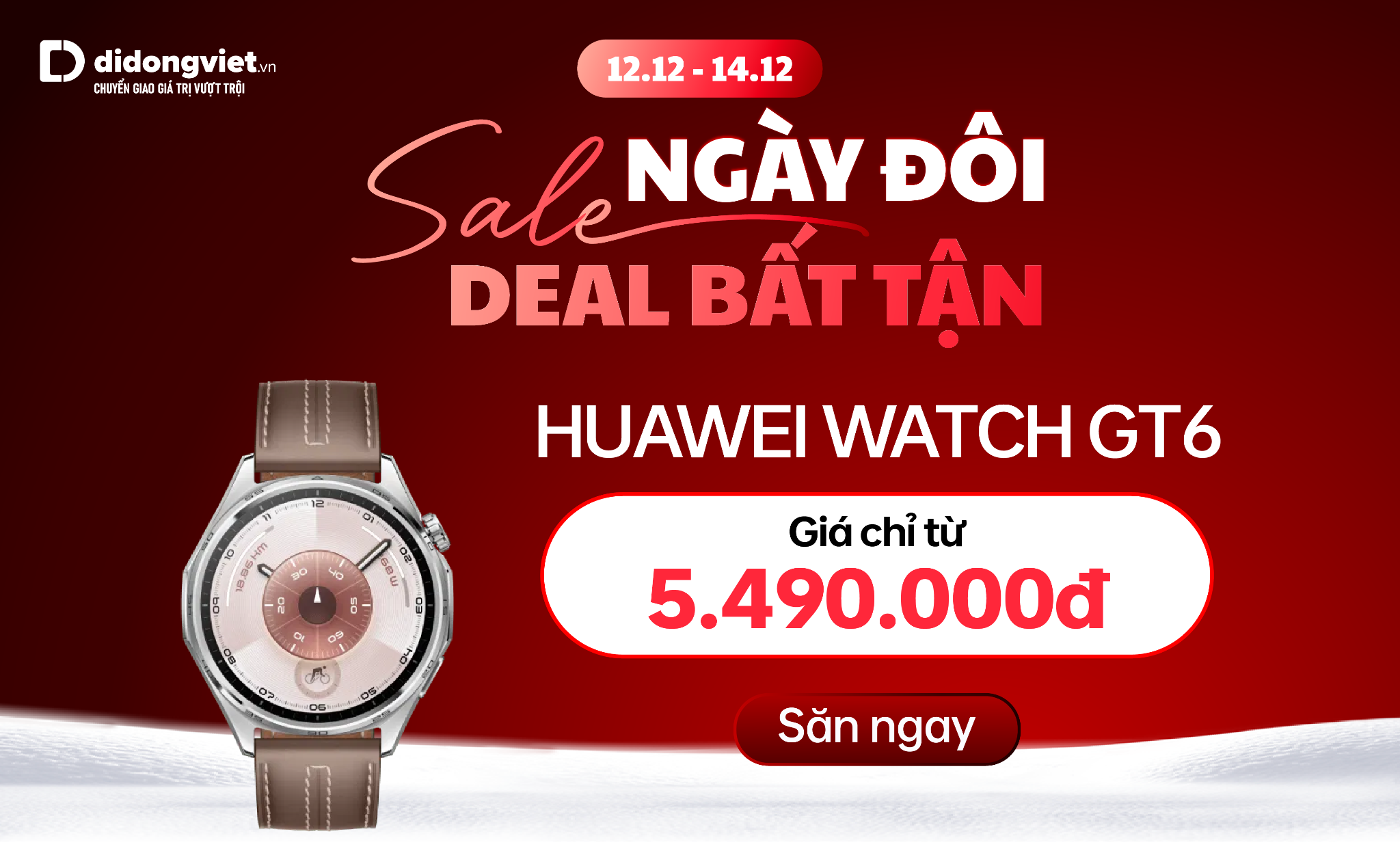 Huawei Watch GT6 gây ấn tượng với loạt tính năng theo dõi sức khỏe và tập luyện chuyên sâu.