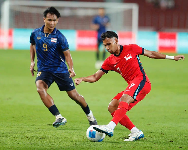 Trực tiếp bóng đá U22 Thái Lan - U22 Singapore: Thong dong cuối trận (Hết giờ) - 8