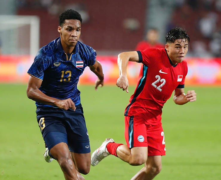 Trực tiếp bóng đá U22 Thái Lan - U22 Singapore: Thong dong cuối trận (Hết giờ) - 6