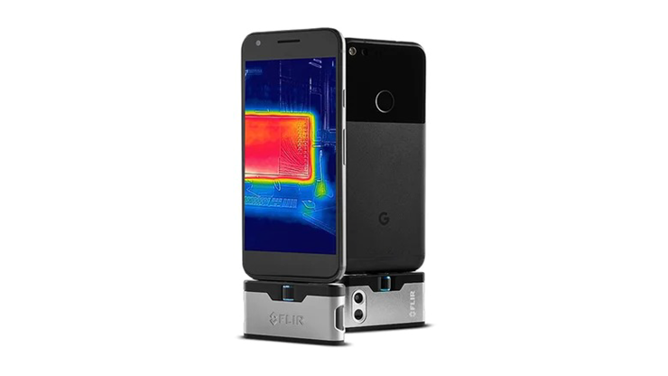 Phụ kiện của Flir One.