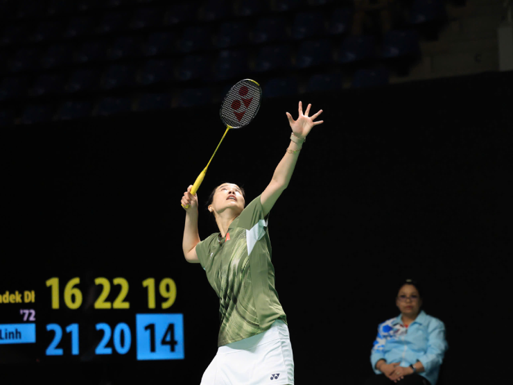 Thùy Linh thua ở trận đánh đơn, cô "trắng tay" ở SEA Games lần này