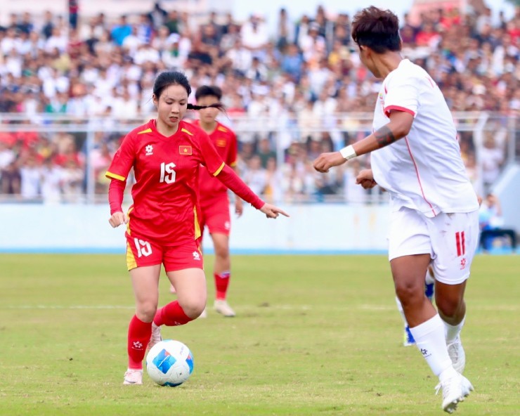 Trực tiếp bóng đá ĐT nữ Việt Nam - Myanmar: Sức ép nghẹt thở (SEA Games) - 3