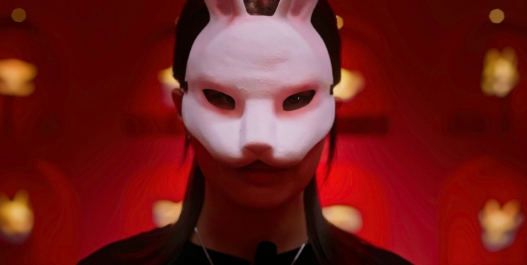 Tạo hình của Trấn Thành và nữ chính (chưa được công bố) trong Thỏ ơi.