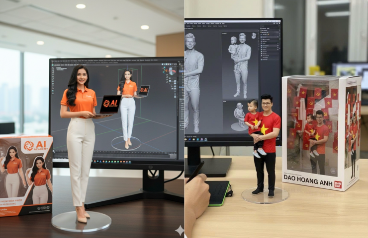 Trào lưu tạo tượng chính mình bằng AI.