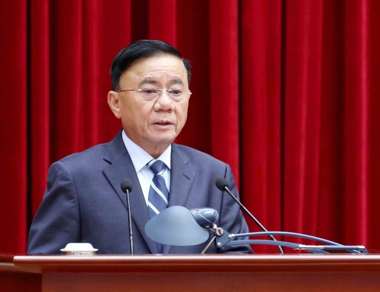 Thường trực Ban Bí thư Trần Cẩm Tú. Ảnh: PV.