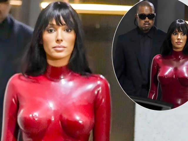 Vợ Kanye West diện đồ bó sát nổi bật ở Hàn Quốc