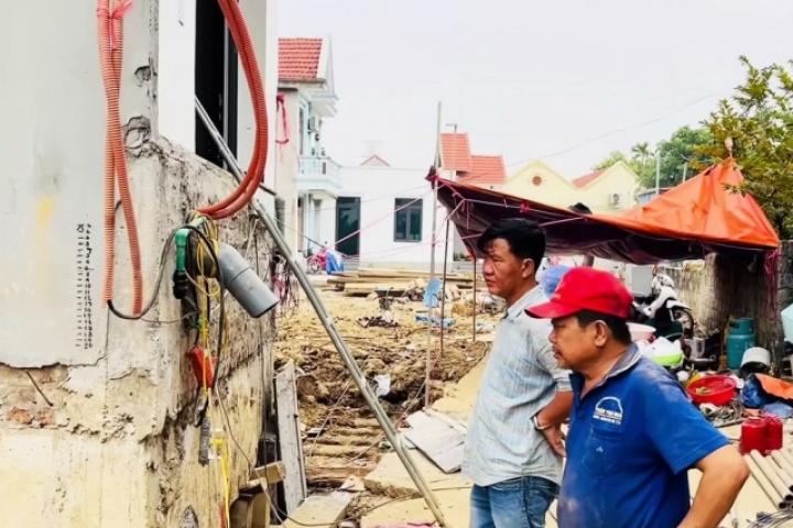 Tình huống oái oăm sau khi chuyển căn nhà xây nhầm ở Hải Phòng về đúng vị trí