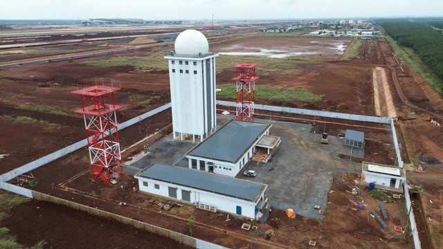 VATM đã hoàn tất việc lắp đặt Trạm radar sơ cấp, thứ cấp Long Thành