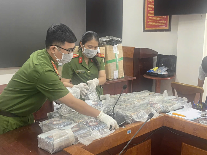 Ma túy được cảnh sát thu giữ. Ảnh: Bộ Công an