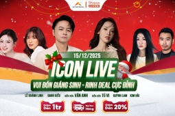 Săn vàng thật: Ưu đãi độc quyền chỉ có trong phiên Icon Live 15.12