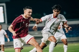 Video bóng đá U22 Indonesia - U22 Myanmar: Điên rồ cuối trận, "nhà Vua" mất ngôi (SEA Games)