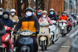 Không khí lạnh mạnh tràn về, nhiệt độ Bắc Bộ và Bắc Trung Bộ giảm sâu