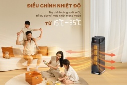 Mùa đông này, con ngủ ngon hơn nhờ máy sưởi gốm Livotec LCH Series thông minh