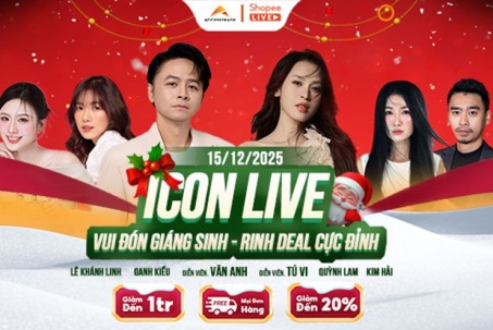 Săn vàng thật: Ưu đãi độc quyền chỉ có trong phiên Icon Live 15.12