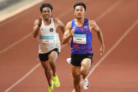 "Tia chớp" Thái Lan chạy 100m dưới 10 giây ở SEA Games được cả thế giới công nhận