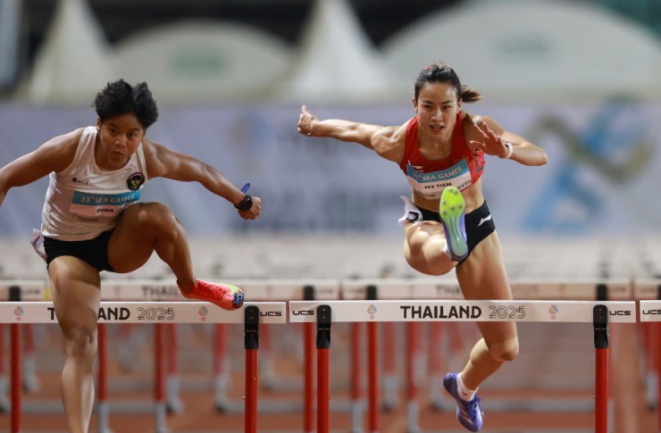 Hotgirl điền kinh Mỹ Tiên "bụng 6 múi", bất ngờ với bản thân dù lỡ tấm HCV - 2