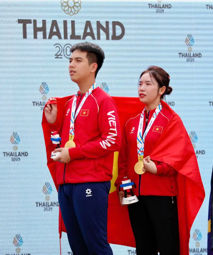 Người đẹp bắn súng tiết lộ bí kíp ngược dòng, hạ Thái Lan đoạt HCV SEA Games - 7