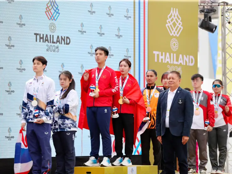 Người đẹp bắn súng tiết lộ bí kíp ngược dòng, hạ Thái Lan đoạt HCV SEA Games - 8