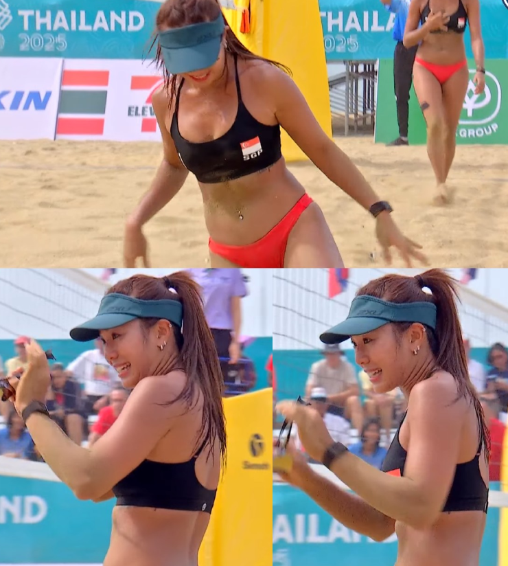 Eliza Chong (Singapore) gây sốt ở trận đấu với Việt Nam vào sáng 12/12