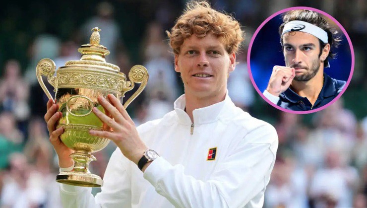 Sinner&nbsp;bị gạt khỏi giải thưởng "VĐV nam xuất sắc nhất năm" của Italia