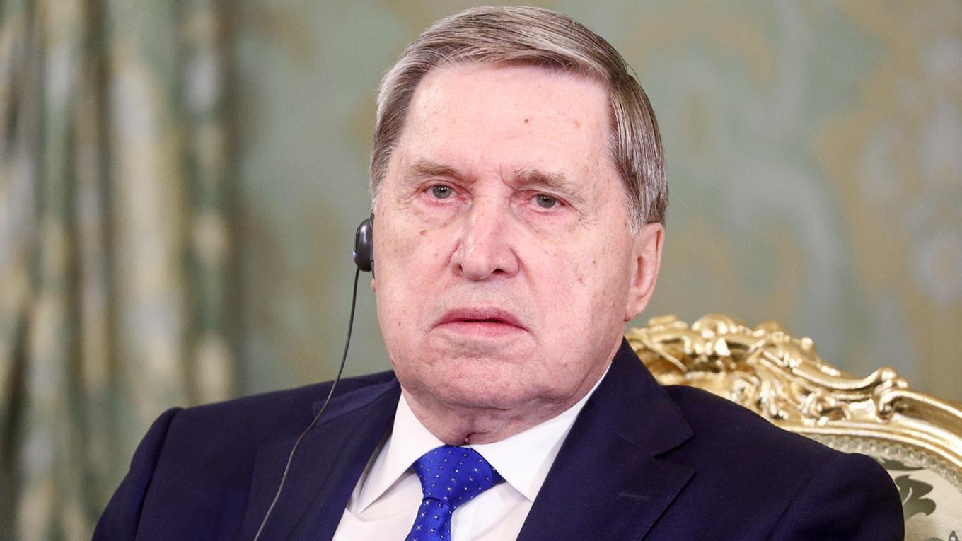 Ông Yury Ushakov, trợ lý của Tổng thống Nga Vladimir Putin. Ảnh: TASS