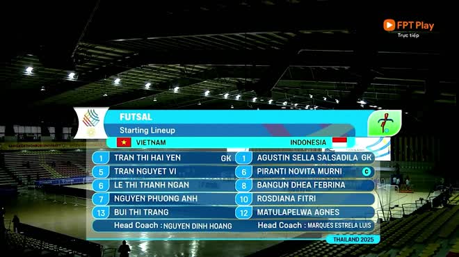 Đội tuyển futsal nữ Việt Nam xuất sắc đánh bại Philippines 2-0