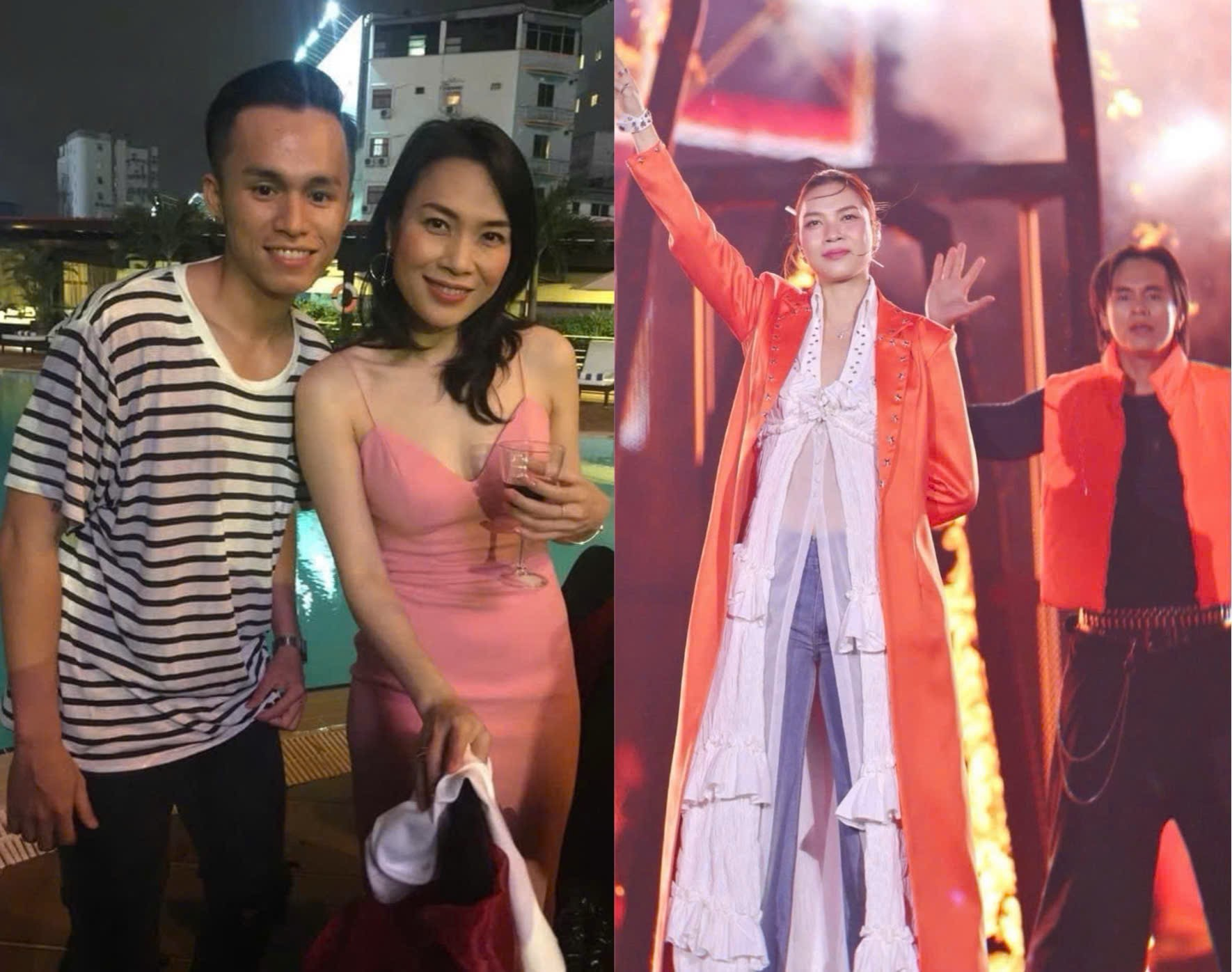 Teddy Q đã đồng hành cùng nữ Diva Mỹ Tâm trong hầu hết các liveshow suốt gần 10 năm kể từ lúc anh còn rất trẻ