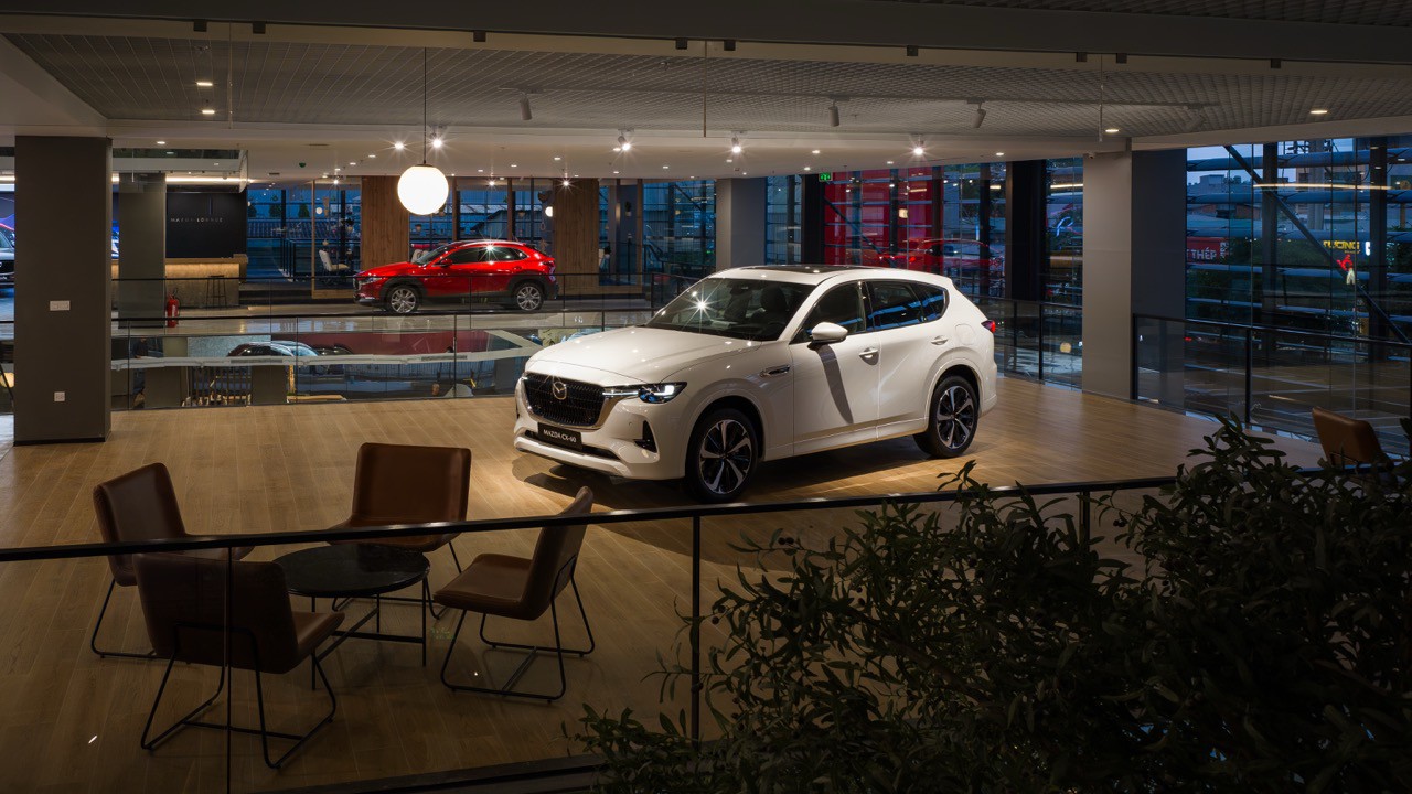 Đây là showroom Mazda Flagship đầu tiên tại Đông Nam Á.