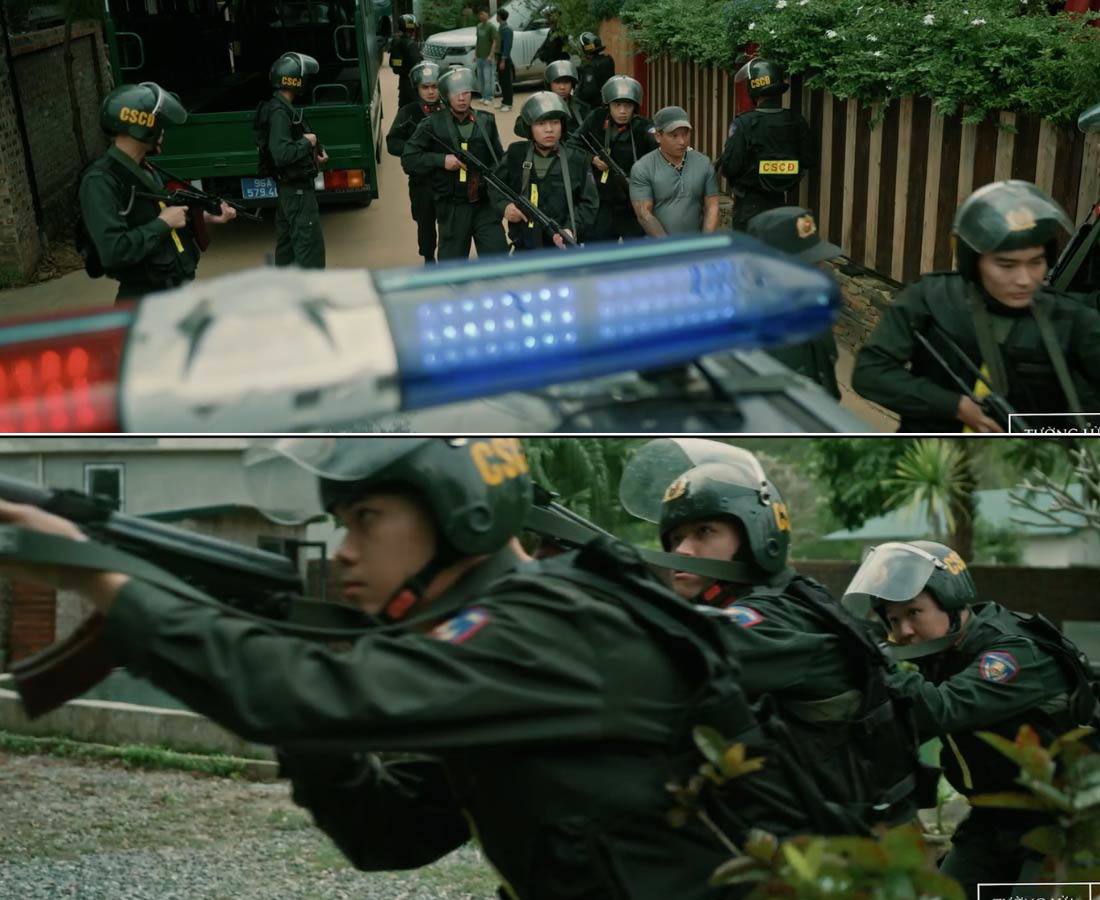  Để tái hiện chính xác chuyên án truy bắt tội phạm công nghệ cao, ê-kíp sản xuất đã mời các cán bộ nghiệp vụ trực tiếp góp mặt, giúp phim giữ được không khí căng thẳng, bất ngờ và đầy lý trí như một chuyên án thật.