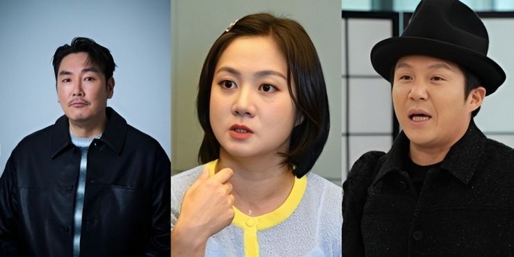 Cho Jin Woong, Park Na Rae và Cho Se Ho (từ trái qua phải) liên tiếp vướng bê bối nghiêm trọng.