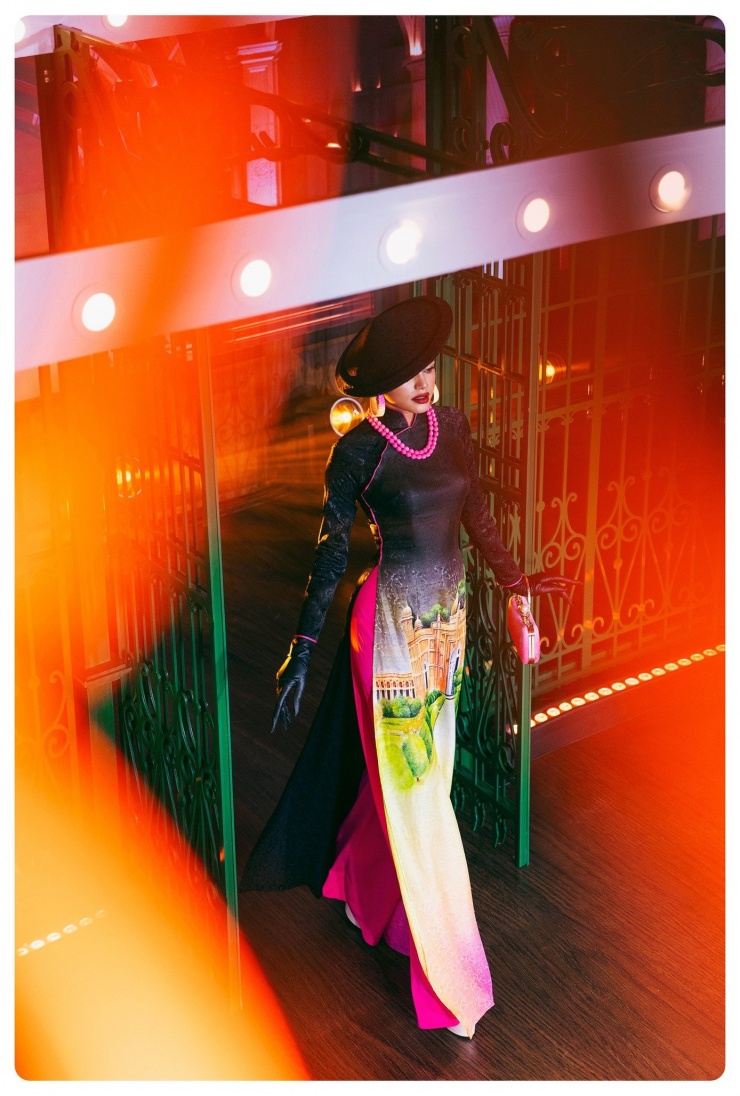 Dàn thí sinh Miss Cosmo 2025 khoe nhan sắc rực rỡ trong tà áo dài Việt Nam - 4