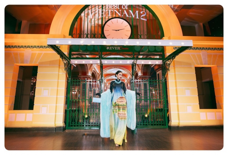 Dàn thí sinh Miss Cosmo 2025 khoe nhan sắc rực rỡ trong tà áo dài Việt Nam - 8