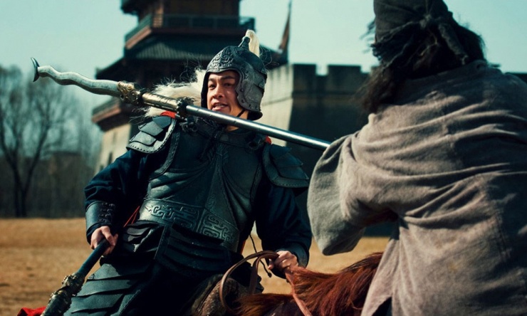 Trận chiến giữa Trương Phi và Lã Bố vô cùng khốc liệt. (Ảnh: Sohu)