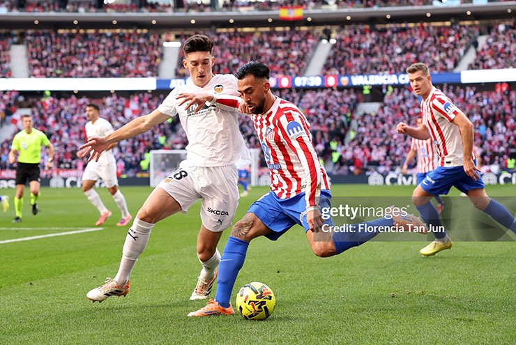 Trực tiếp bóng đá Atletico Madrid - Valencia: Bảo vệ thành quả (La Liga) (Hết giờ)