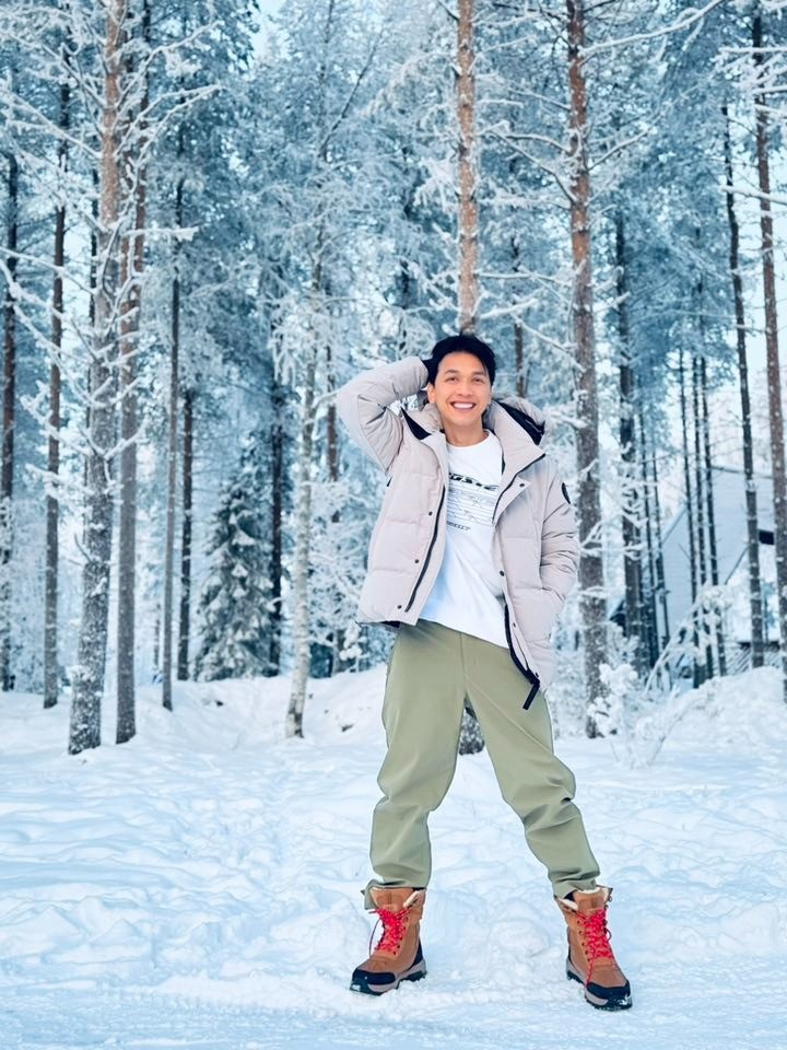 Chủ tịch Trần Hùng Huy săn cực quang, ngâm mình giữa trời -23 độ C - 5