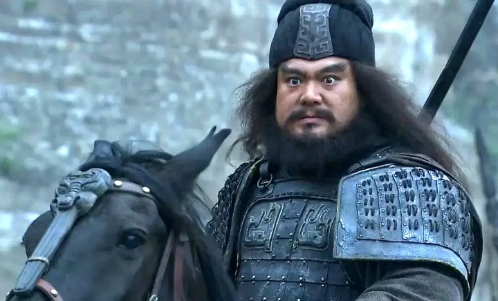 Tạo hình Trương Phi trong phim. (Ảnh: Sohu)