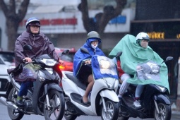 Không khí lạnh mạnh, mưa lớn ở Bắc bộ và khu vực từ Thanh Hóa đến Huế