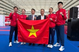 Dàn &quot;trai tài gái sắc&quot; karate thâu tóm 3 HCV, tiết lộ những chuyện không ngờ