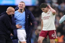 Đua vô địch Ngoại hạng Anh: Man City như  " xe ủi "  sau Giáng sinh, Arsenal bất an