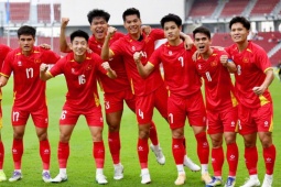 U22 Việt Nam biến hóa như  " tắc kè hoa " , thầy Kim đề dành chiêu độc cho bán kết?