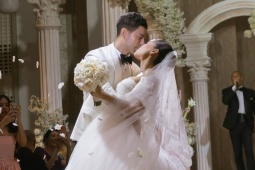 Tiệc cưới cảm hứng thời hoàng kim Hollywood của Tiên Nguyễn