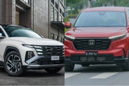 Bộ đôi SUV Hyundai Tucson và Honda CR-V: Cuộc so kè nảy lửa