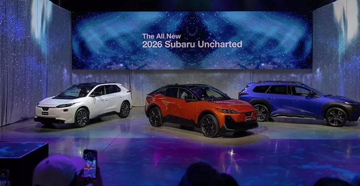 Mẫu SUV điện rẻ nhất của Subaru trình làng - 1