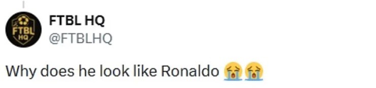 ... thậm chí giống Ronaldo hơn M10