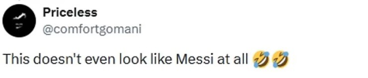 Người hâm mộ phàn nàn vì bức tượng không giống Messi