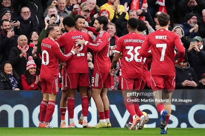 Trực tiếp bóng đá Liverpool - Brighton: Salah bỏ lỡ cơ hội ngon ăn (Ngoại hạng Anh) (Hết giờ) - 1