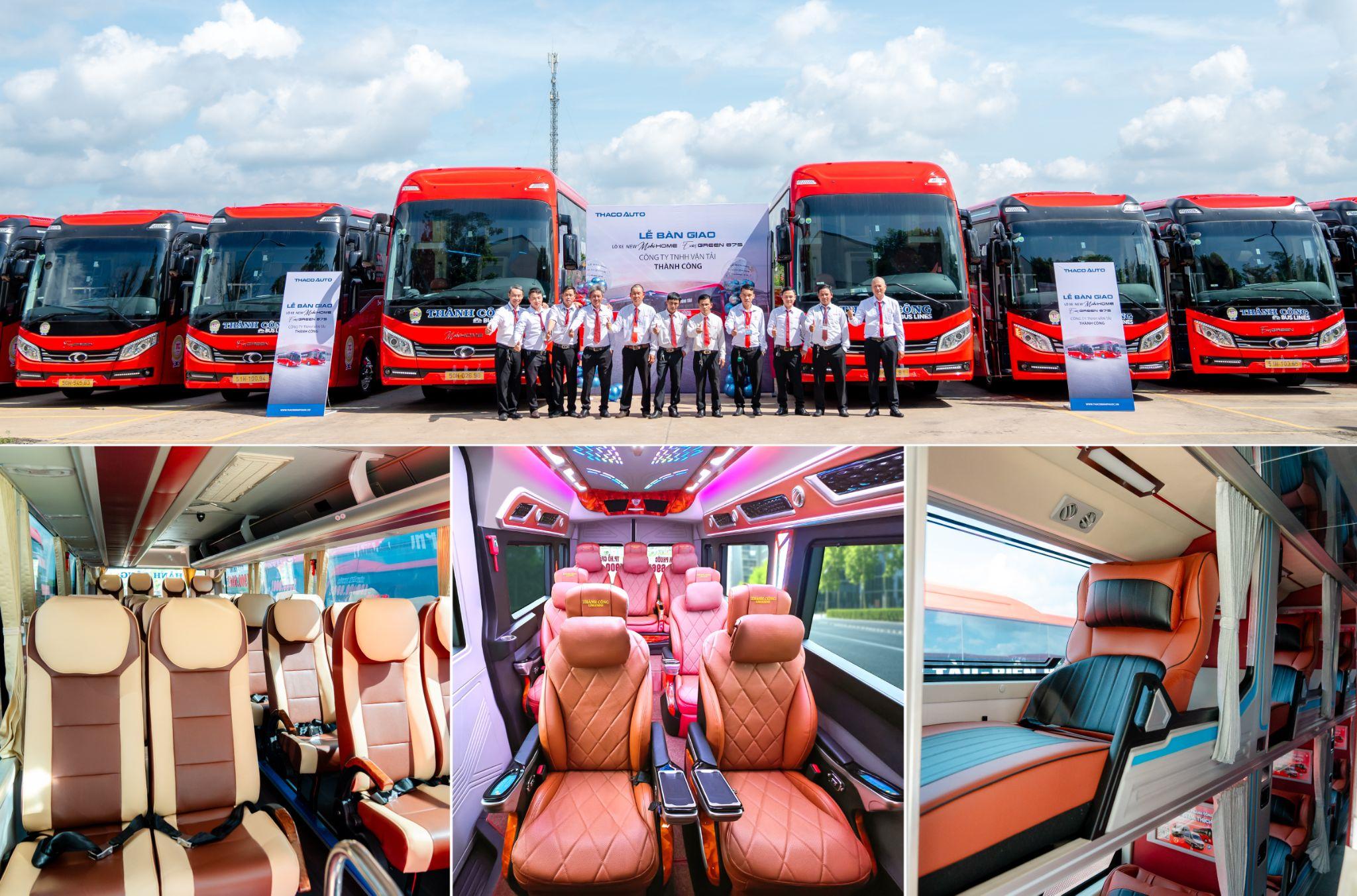 Hệ thống xe đa dạng đáp ứng nhiều lựa chọn cho khách hàng của Xe Khách Thành Công Bình Phước