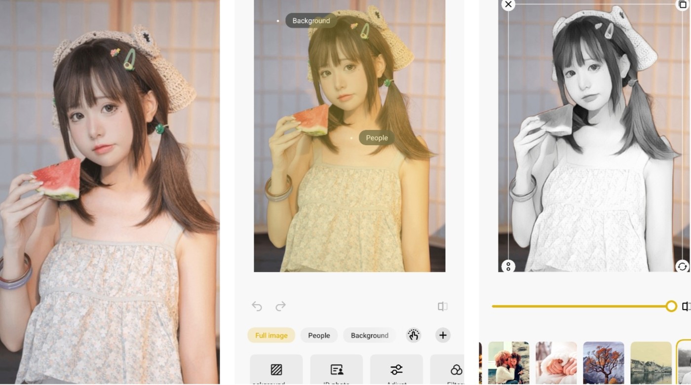 Nhiều công cụ chính sửa ảnh bằng AI. 