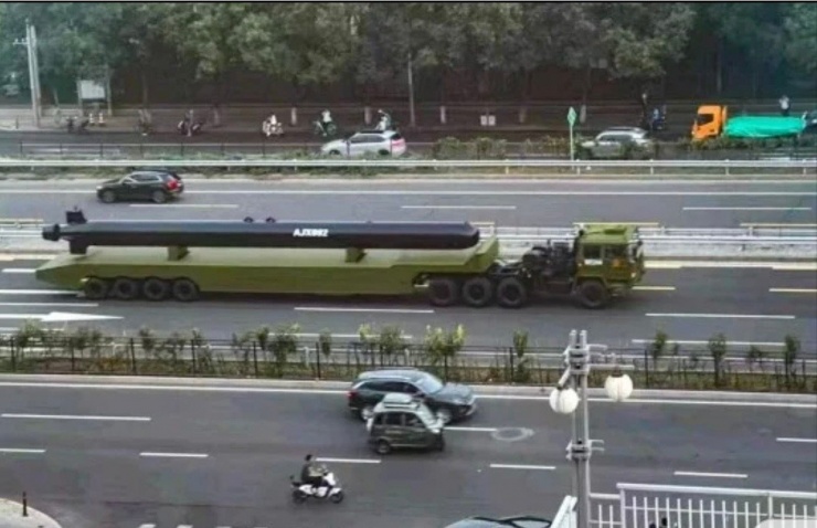 Hình ảnh mẫu drone siêu lớn mà Trung Quốc đang thử nghiệm